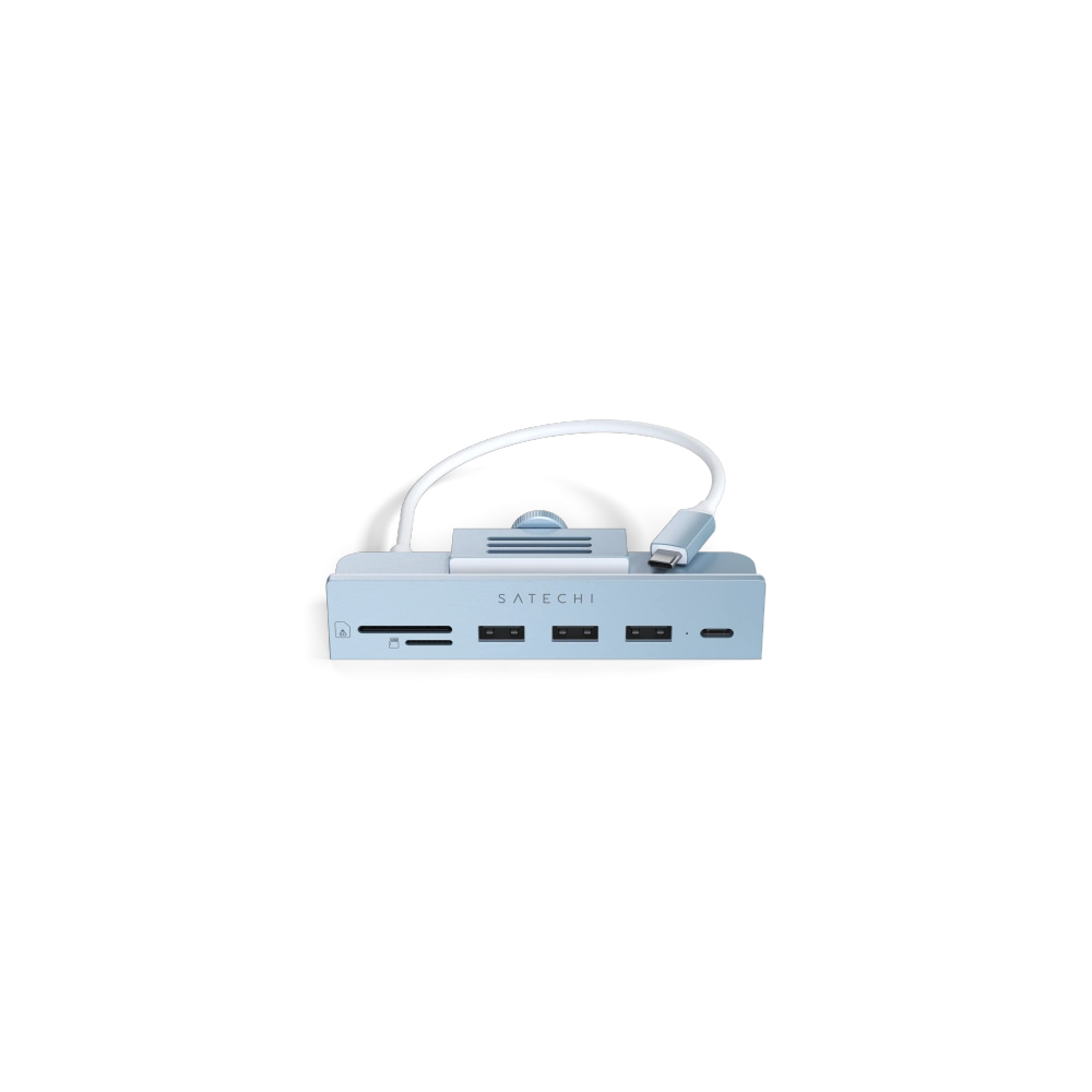 Adapter Satechi USB-C Clamp hub Apple iMac M1 2021 24" / 27" Studio Display 2022