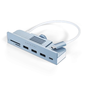 Kup Adapter Satechi hub USB-C Clamp Apple iMac M1 2021 24" / 27" Studio Display 2022 - STH144 - {ean13} - Sklep Home Screen