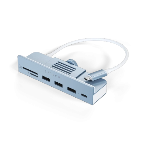Kup Adaptér Satechi USB-C Clamp hub Apple iMac M1 2021 24" / 27" Studio Display 2022 - STH144 - {ean13} - Sklep Home Screen