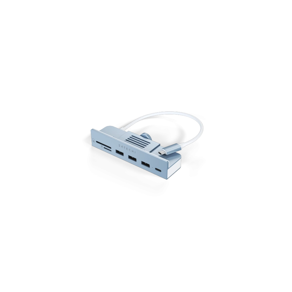 Adapter Satechi USB-C Clamp hub Apple iMac M1 2021 24" / 27" Studio Display 2022
