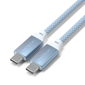 Buy Satechi USB-C / USB-C cable 100W 2m blue - STH146 - {ean13} - Home Screen Store Europe