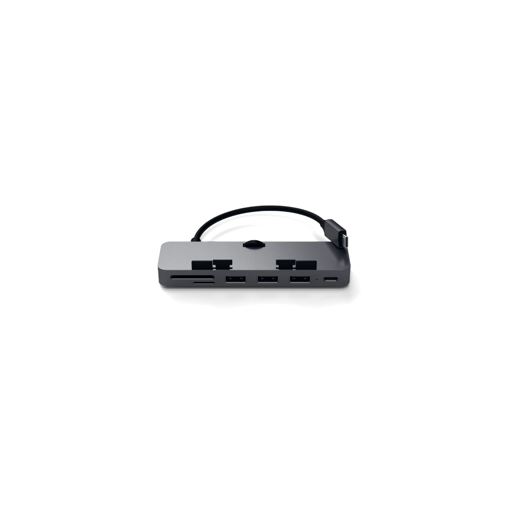 Adapter Satechi Aluminum USB-C Clamp Hub Pro iMac 2017/2019/2020 - Adaptery/HUBy - Satechi