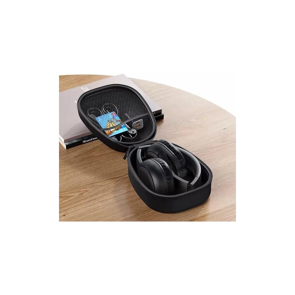 Etui na słuchawki nauszne USAMS US-ZB292 czarny/black - Uniwersalne - Usams