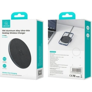 Buy USAMS US-CD223 15W wireless charger black - USA1166 - {ean13} - Home Screen Store Europe