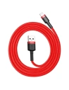 Kup Cablu Lightning USB Baseus Cafule 2.4A 1m (roșu) - BSU787RED - {ean13} - Sklep Home Screen