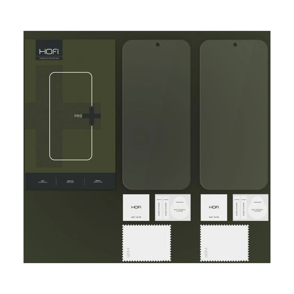 Szkło hartowane Hofi Glass Pro+ Google Pixel 9 / 9 Pro Clear [2 PACK] - Pixel 9 Pro - Hofi