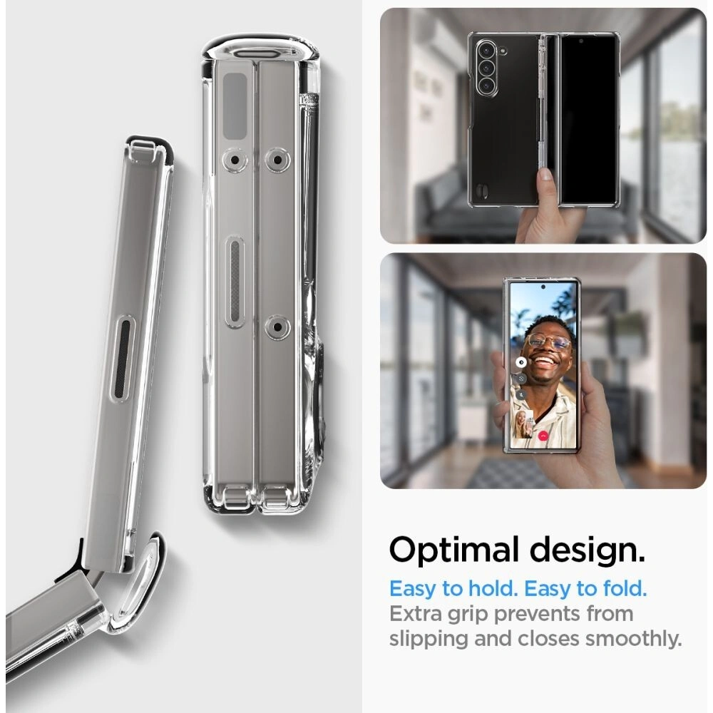 Etui Spigen Ultra Hybrid Pro Samsung Galaxy Z Fold 6 Crystal Clear - Galaxy Z Fold 6 - Spigen