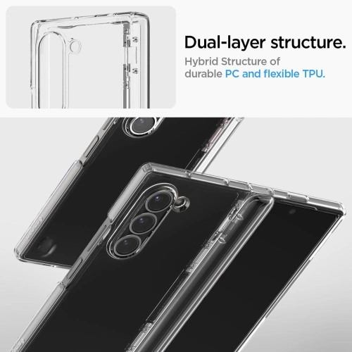 Buy Spigen Ultra Hybrid Pro Samsung Galaxy Z Fold 6 Crystal Clear - SPN3470 - {ean13} - Home Screen Store Europe