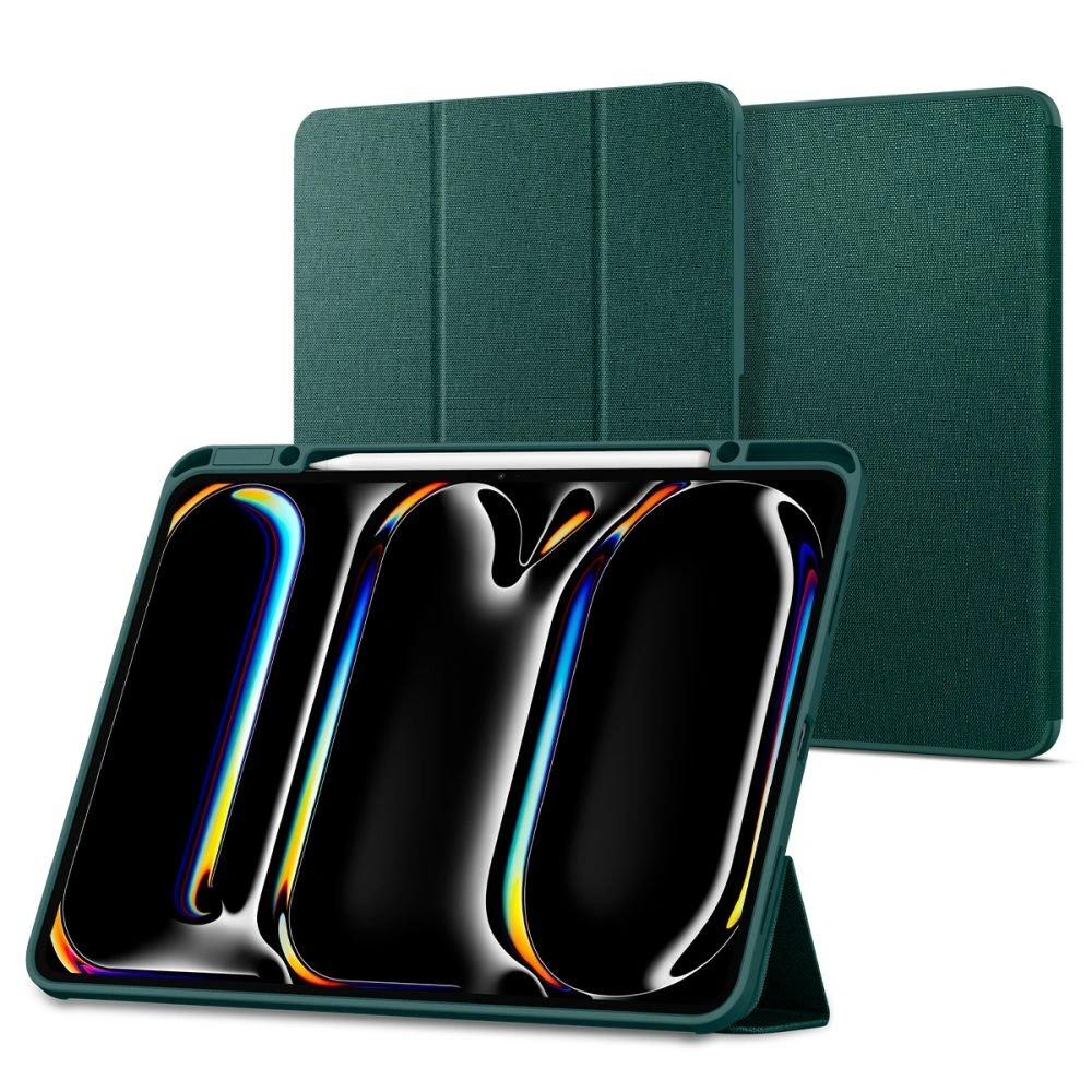 Etui Spigen Urban Fit Apple Apple iPad Pro 13" 2024 (7. generacji) Midnight Green - iPad Pro 13" 2024 (7. generacji) - Spigen