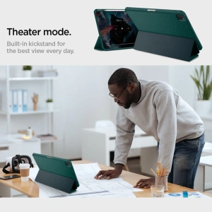 Kup Etui Spigen Urban Fit Apple Apple iPad Pro 13" 2024 (7. generacji) Midnight Green - SPN3472 - {ean13} - Sklep Home Screen