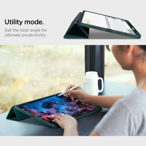 Kup Etui Spigen Urban Fit Apple Apple iPad Pro 13" 2024 (7. generacji) Midnight Green - SPN3472 - {ean13} - Sklep Home Screen