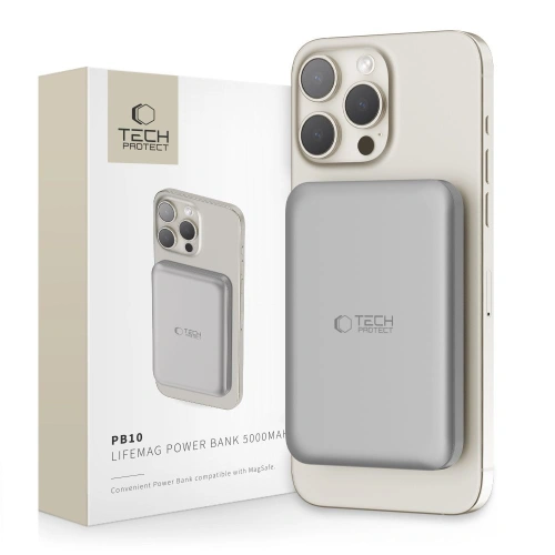 Kup Powerbank Tech-Protect PB10 LifeMag MagSafe 5000mah Titan - THP2998 - {ean13} - Sklep Home Screen