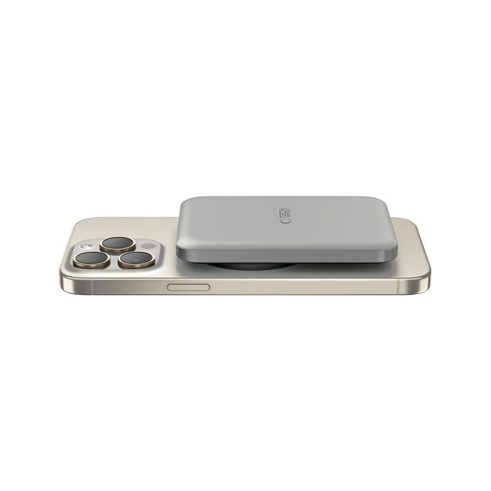 Powerbank Tech-Protect PB10 LifeMag MagSafe 5000mah Titanium - Powerbanki - Tech-Protect