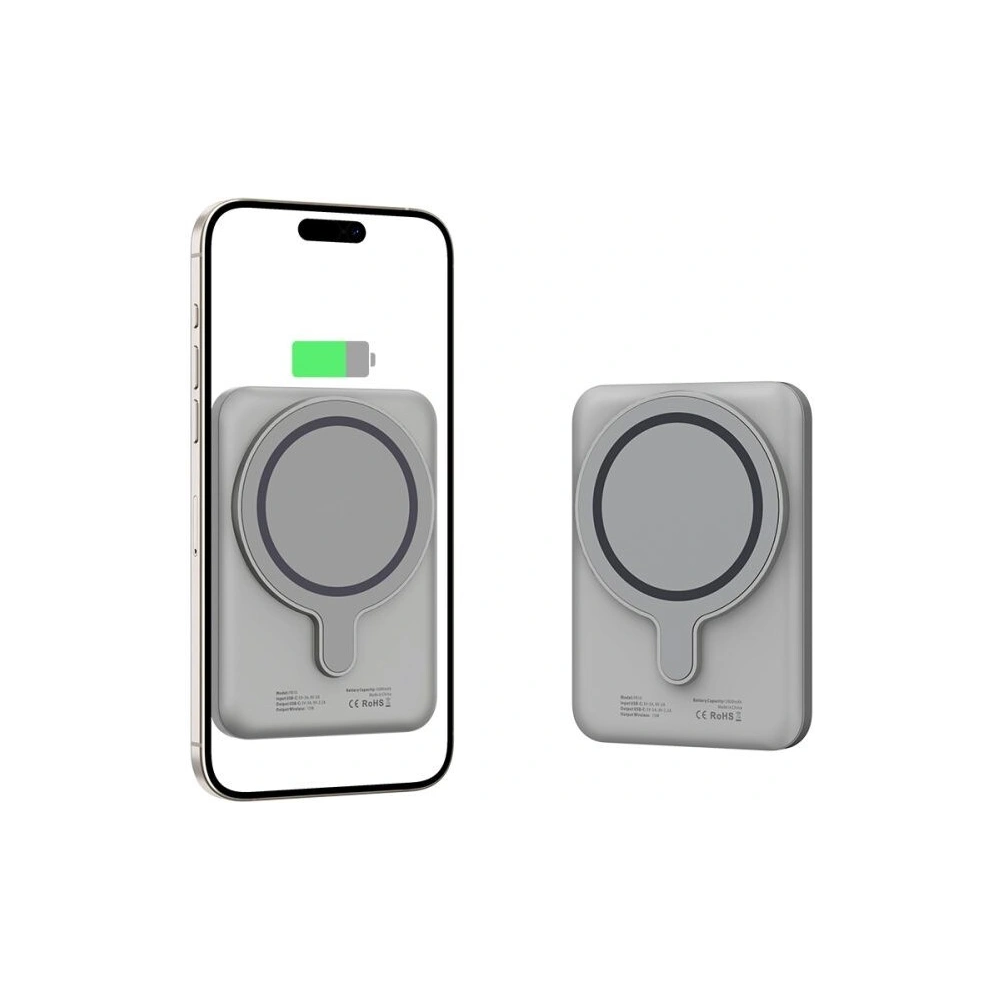 Powerbank Tech-Protect PB10 LifeMag MagSafe 5000mah Titanium - Powerbanki - Tech-Protect