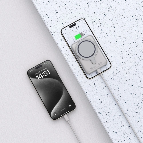 Buy Tech-Protect PB10 LifeMag MagSafe powerbank 5000mah Titanium - THP2998 - {ean13} - Home Screen Store Europe
