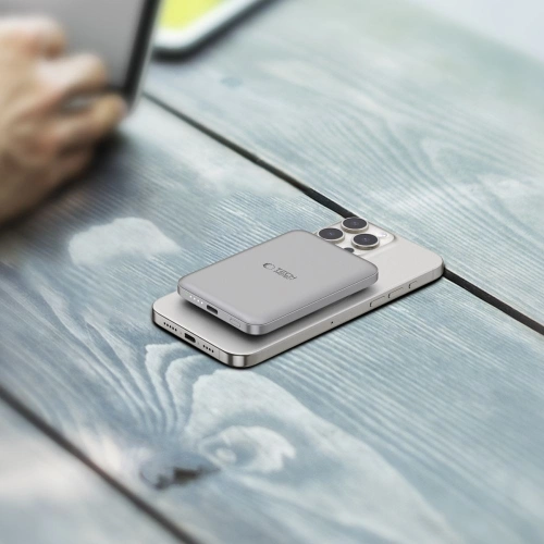 Buy Tech-Protect PB10 LifeMag MagSafe powerbank 5000mah Titanium - THP2998 - {ean13} - Home Screen Store Europe