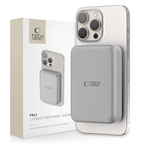 Kup Powerbank Tech-Protect PB11 LifeMag MagSafe 10000mah Titan - THP2999 - {ean13} - Sklep Home Screen