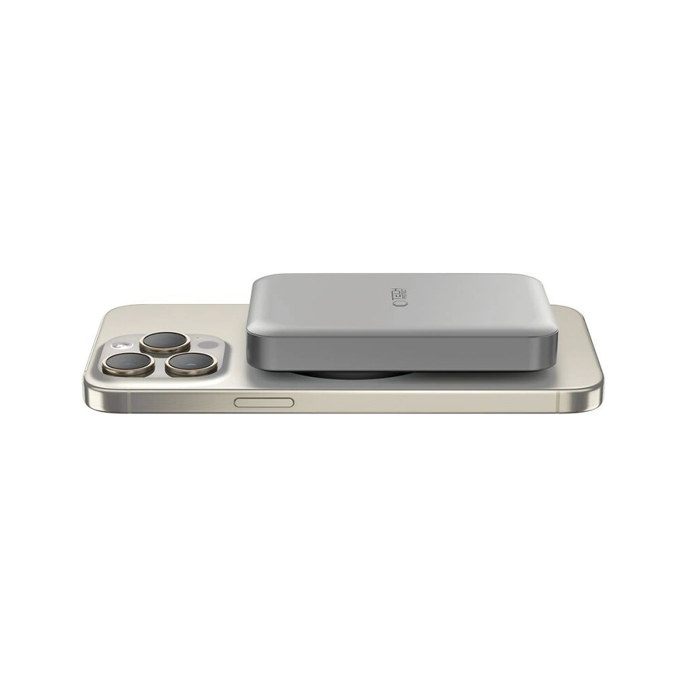 Powerbank Tech-Protect PB11 LifeMag MagSafe 10000mah Titanium - Powerbanki - Tech-Protect
