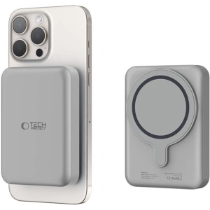 Kup Powerbank Tech-Protect PB11 LifeMag MagSafe 10000mAh Titanium - THP2999 - {ean13} - Sklep Home Screen