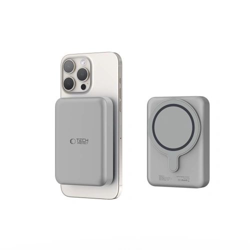 Buy Tech-Protect PB11 LifeMag MagSafe powerbank 10000mah Titanium - THP2999 - {ean13} - Home Screen Store Europe