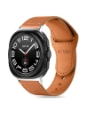 Pasek Tech-Protect Leatherfit Samsung Galaxy Watch Ultra 47mm Brown - Galaxy Watch Ultra - Tech-Protect