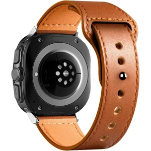 Kup Pasek Tech-Protect Leatherfit Samsung Galaxy Watch Ultra 47mm Barna - THP3000 - {ean13} - Sklep Home Screen
