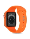 Kup Tech-Protect Silikon Apple Watch 4/5/6/7/8/9/SE/10 38/40/41/42mm Helles Orange - THP3002 - {ean13} - Sklep Home Screen