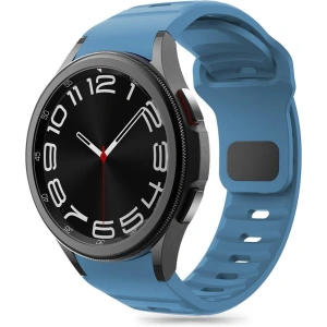 Kup Pasek Tech-Protect Silicone Line Samsung Galaxy Watch 4/5/5 Pro/6/7/FE Montego Blue - THP3004 - {ean13} - Sklep Home Screen