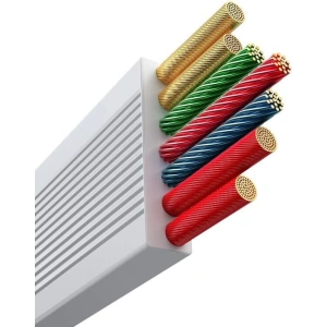 Kup Kabel Baseus Free2Draw 3in1 USB-C / USB-C, Lightning, MicroUSB 100W 1.1m weiß - BSU4919 - {ean13} - Sklep Home Screen