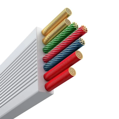 Kup Kabel Baseus Free2Draw 3in1 USB-C / USB-C, Lightning, MicroUSB 100W 1.1m weiß - BSU4919 - {ean13} - Sklep Home Screen