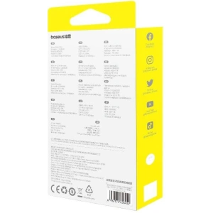 Kup Cablul Baseus Free2Draw 3w1 USB-C / USB-C, Lightning, MicroUSB 100W 1.1m negru - BSU4920 - {ean13} - Sklep Home Screen