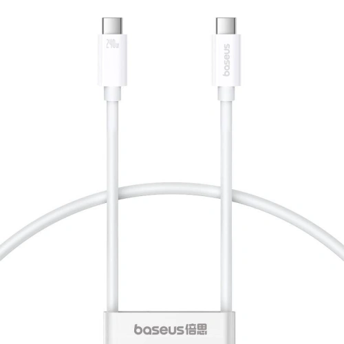 Kup Kabel Baseus Superior 2 USB-C / USB-C 240W 1.8m weiß - BSU4921 - {ean13} - Sklep Home Screen