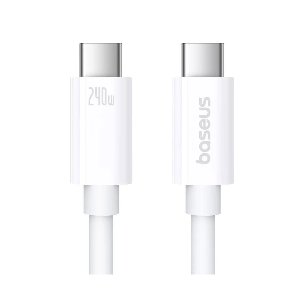 Kabel Baseus Superior 2 USB-C / USB-C 240W 1.8m biały - USB-C - USB-C - Baseus