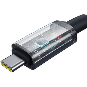 Kup Kabel Baseus Crystal Shine USB-C / USB-C 100W 1.5m 20Gbps schwarz - BSU4925 - {ean13} - Sklep Home Screen