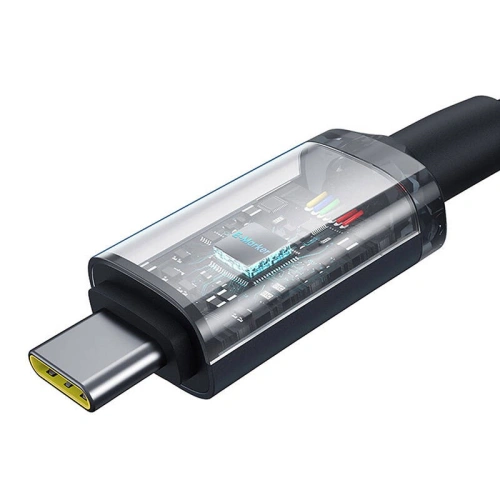 Kup Kábel Baseus Crystal Shine USB-C / USB-C 100W 1.5m 20Gbps fekete - BSU4925 - {ean13} - Sklep Home Screen