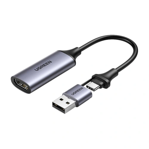 Buy UGREEN CM489 USB-A, USB-C / HDMI 4K60Hz video capture card / grabber - UGR1886 - {ean13} - Home Screen Store Europe