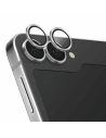 Sticlă pentru obiectivul aparatului UNIQ Optix Aluminium Camera Lens Protector Samsung Galaxy Z Flip6 argintiu sterling - Galaxy Z Flip 6 - Uniq