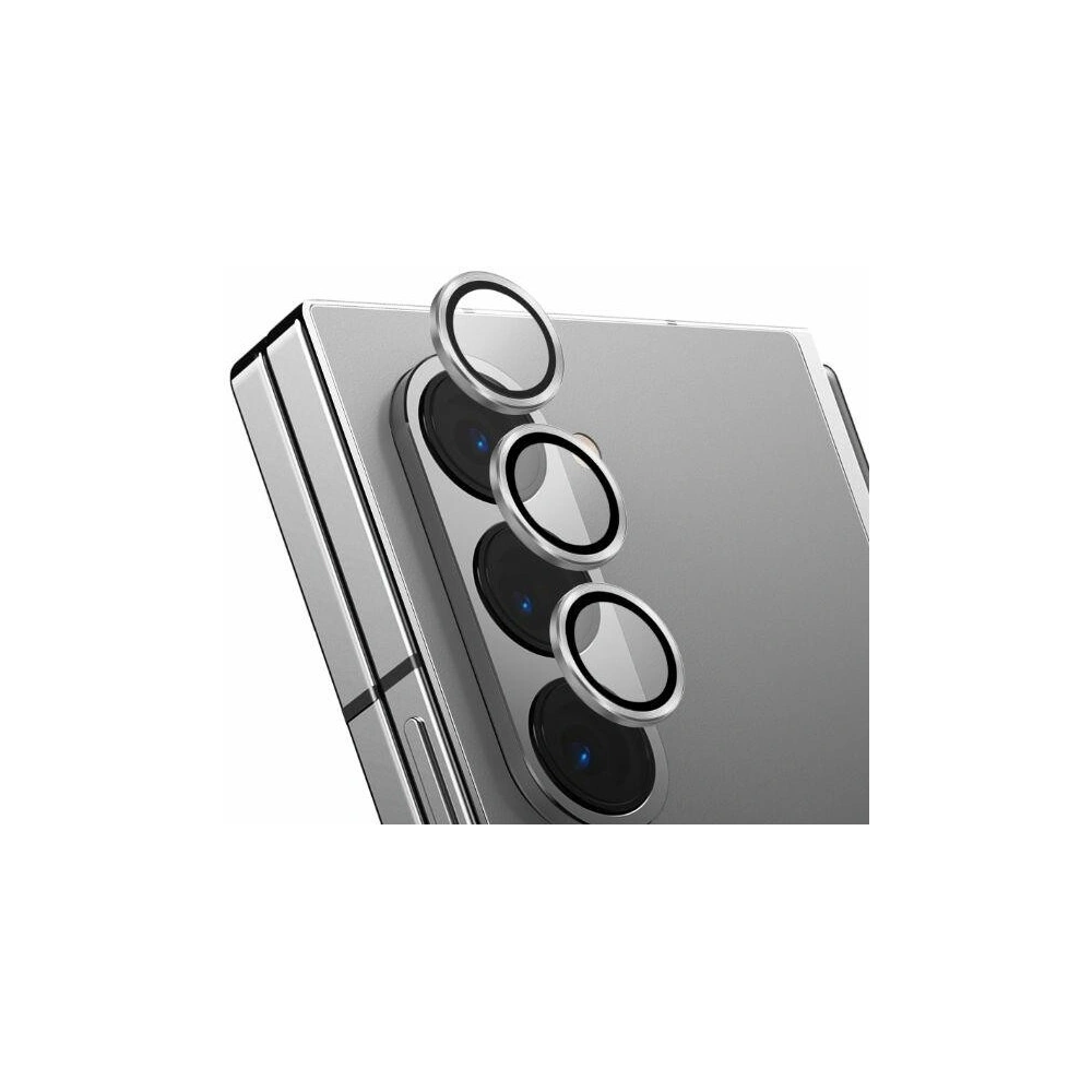 Szkło na obiektyw aparatu UNIQ Optix Aluminium Camera Lens Protector Samsung Galaxy Z Fold6 shimmer white - Galaxy Z Fold 6 - Uniq