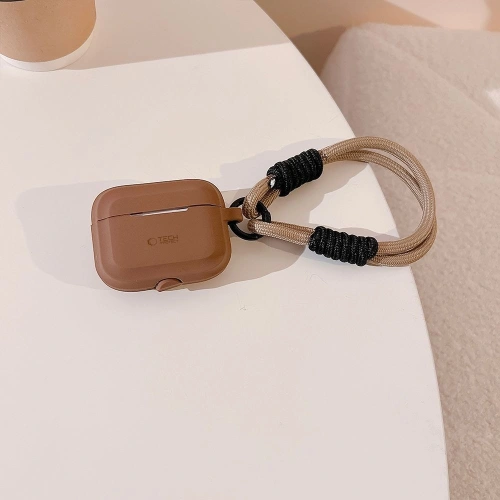Kup Etui Tech-Protect Silicone Rope Apple Airpods Pro 1 / 2 Chocolate Brown - THP3005 - {ean13} - Sklep Home Screen