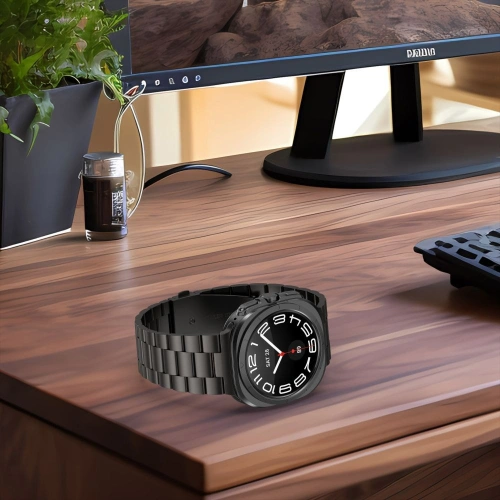 Kup Pasek Tech-Protect Stainless Samsung Galaxy Watch Ultra 47mm Titanium - THP3011 - {ean13} - Sklep Home Screen