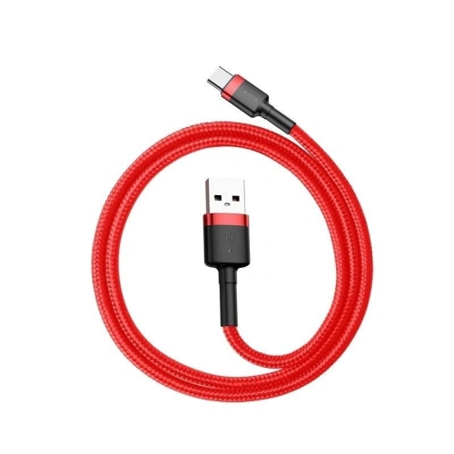 Kup USB-C kábel Baseus Cafule 2A 3m (piros) - BSU793RED - {ean13} - Sklep Home Screen