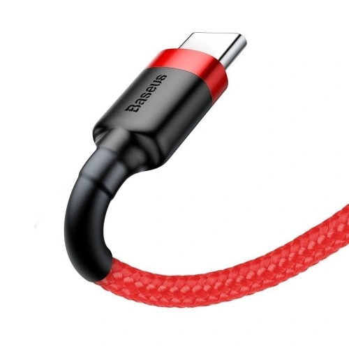 Kup Kabel USB-C Baseus Cafule 2A 3m (czerwony) - BSU793RED - {ean13} - Sklep Home Screen