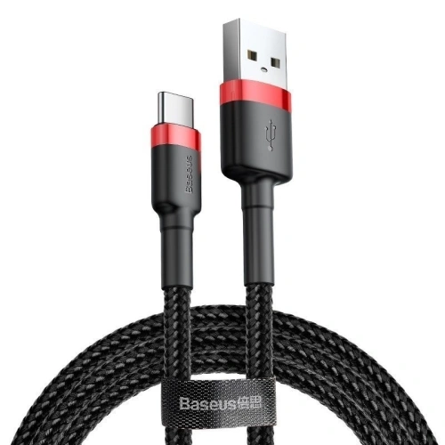 Kup Kabel USB-C Baseus Cafule 2A 3m (czerwono-czarny) - BSU794REDBLK - {ean13} - Sklep Home Screen