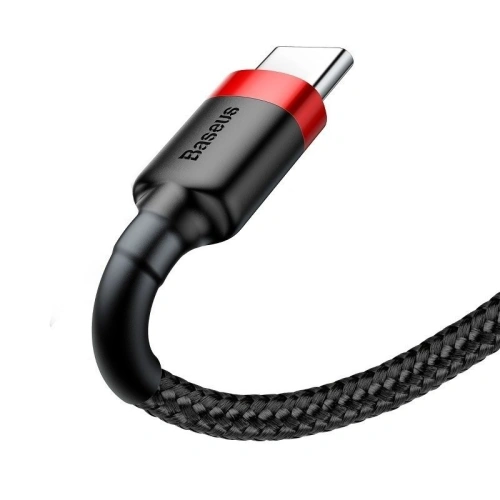 Kup Kabel USB-C Baseus Cafule 2A 3m (czerwono-czarny) - BSU794REDBLK - {ean13} - Sklep Home Screen