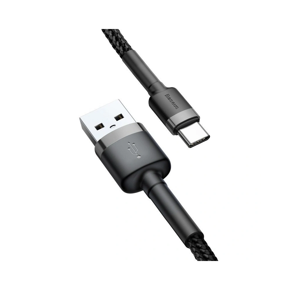 Kabel USB-C Baseus Cafule 2A 3m (szaro-czarny)