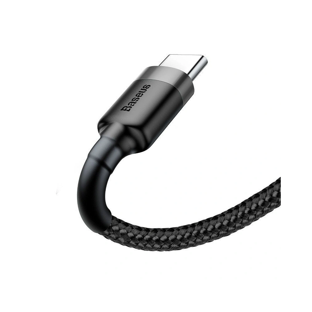 Kabel USB-C Baseus Cafule 2A 3m (szaro-czarny)