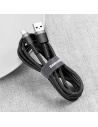 Kup Kabel USB-C Baseus Cafule 2A 3m (šedo-černý) - BSU795GRYBLK - {ean13} - Sklep Home Screen