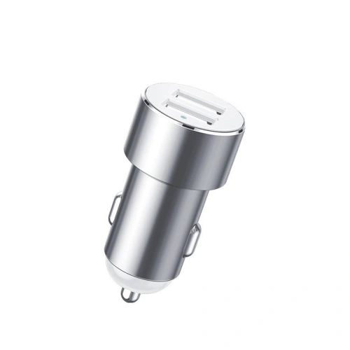 Kup Distribuitor priză brichetă Baseus 2xUSB 3,1A 100W (argintiu) - BSU798SLV - {ean13} - Sklep Home Screen