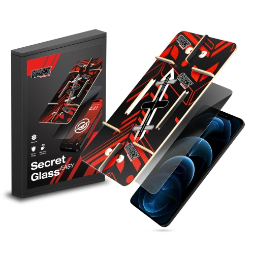 Kup Szkło prywatyzujące GrizzGlass SecretGlass Easy do Apple iPhone 12 Pro Max - GRZ10727 - {ean13} - Sklep Home Screen