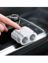 Buy Car Charger Baseus Y Type 2xUSB 3,4A 40W Silver - BSU798SLV - {ean13} - Home Screen Store Europe